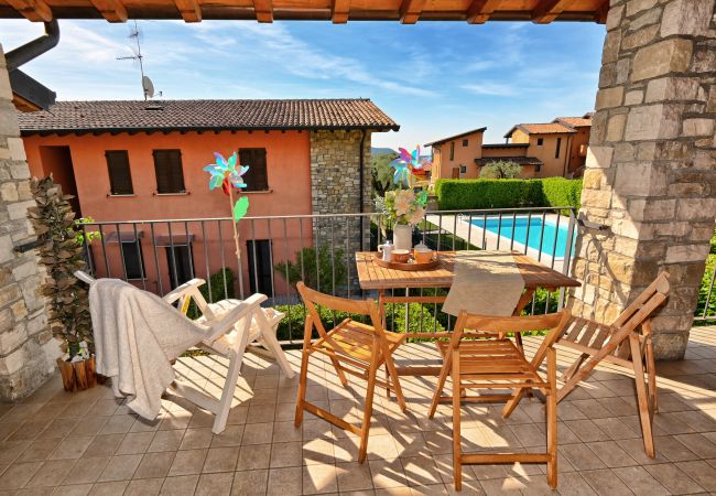 Ferienwohnung in Toscolano-Maderno - Appartamento Serena by Theater Home - mit Pool und Garage