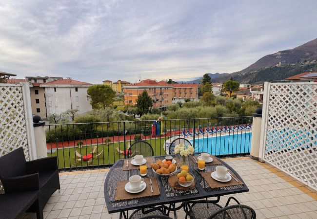 Ferienwohnung in Toscolano-Maderno - Giardino dei colori - App. 306 by Theater Home, mit Balkon und Pool