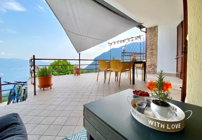Apartment in Tignale - Elisa - Theater Home, with big terrace and marvellous lake view