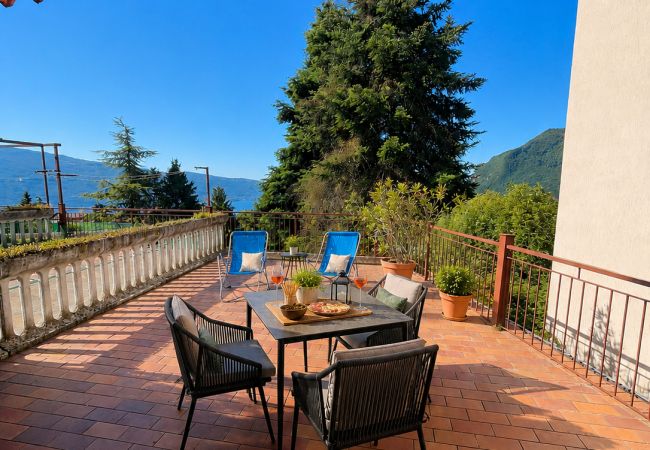 Apartment in Tignale - Casa Amalia by Theater Home - with big terrace and private parking space